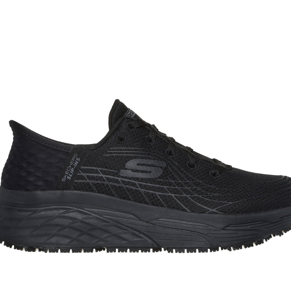 Skechers Black and Red Go Work Shoes